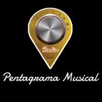 Radio Pentagrama Musical Affiche