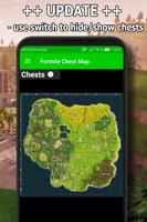 3 Schermata Map with Chests for Fortnite