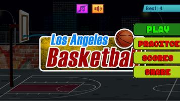 Los Angeles Basketball Cartaz