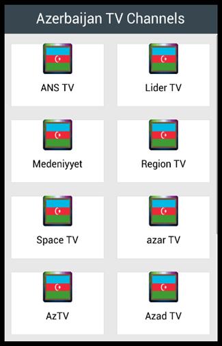 Android için Azerbaycan TV Kanalları - APK'yı İndir