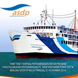 Tarif Tiket Kapal PT. ASDP icon