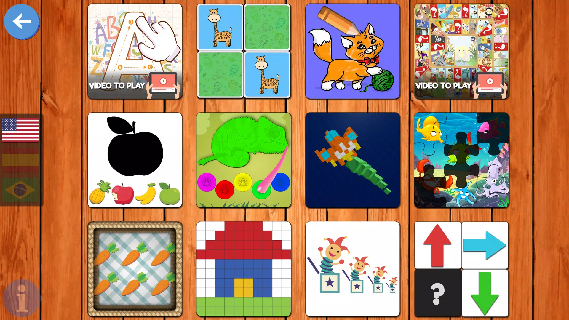 11 jogos educativos para crianças e bebês (Android e PC)! - Liga