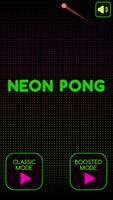Neon Pong-poster
