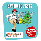 Pest Control 24x7 أيقونة