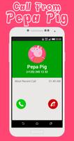 Call From Pepa Pig Affiche