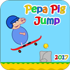 Pepa Pig Jump-icoon