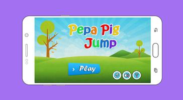 Pepa Pig Jump Poster