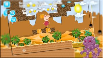 PEPA WORLD  PIG ADVENTURE RUN imagem de tela 2