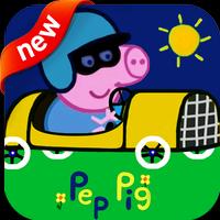 New Pepa pig Racing 2 اسکرین شاٹ 1