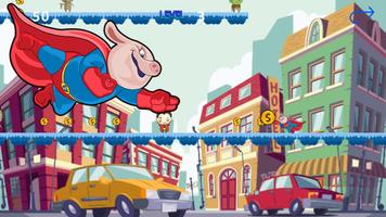 Super Hipo Pig - Adventure Pepa Hero الملصق