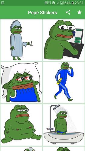 Whatsapp Sticker Pepe The Frog - Elizabeth