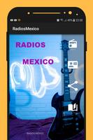 Radios de Mexico music player online for free پوسٹر