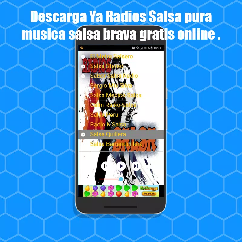 Descarga de APK de radios salsa pura musica salsa brava gratis online para  Android