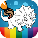 Dinosaurs coloring game APK