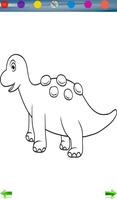 Dinosaurs coloring game screenshot 3