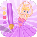 Princesse jeu de coloriage APK