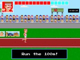 Pixel Athletics Sports poster