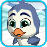 Penguin Frozen Runner Free आइकन