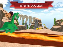 Fire Dino & Cave Boy Adventure স্ক্রিনশট 1