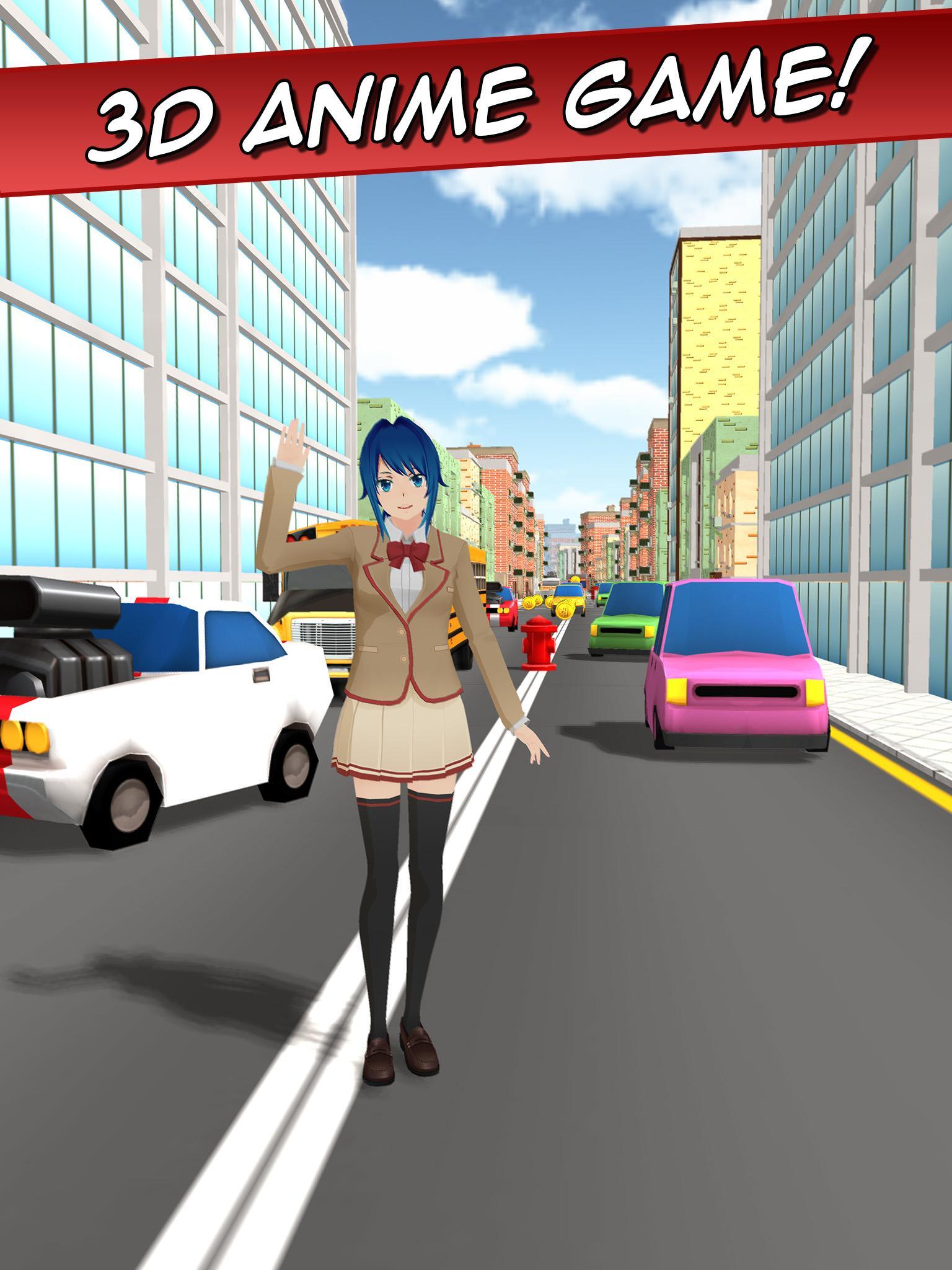 ساكورا فتاة جميلة أنيمي كاريرا for Android - APK Download