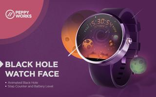 Black Hole Watch Face Affiche