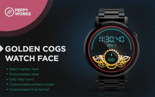 Golden Cogs Watch Face-poster