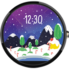 Snowy Watch Face simgesi