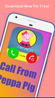 Call From peppa  baby Pig simulator الملصق