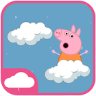 Peppa Clouds Jumping أيقونة