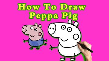 How To Draw Pepa Pig Affiche