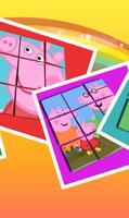 Slide Puzzle For Peppa Pig Jigsaw capture d'écran 1