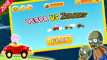 Peppa Pig vs Zombies Plakat