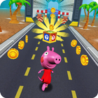 Peppa Pig Game: Run, Dash & Surf Free Subway Game icône
