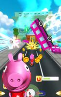 Peppa Pig Game: Run, Dash & Surf Free Subway Game capture d'écran 2