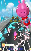 Peppa Pig Game: Run, Dash & Surf Free Subway Game capture d'écran 3