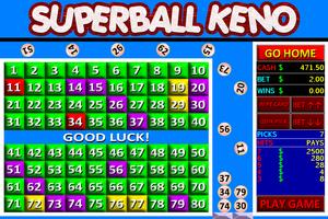 Superball Keno screenshot 2