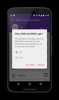 2 Schermata SMS/MMS & Call Logs to Email