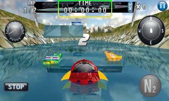 Speed Boat Race Poster