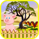 Peppie Pig Game Free Fun Toys icon