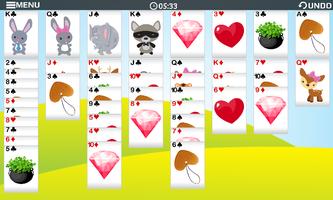 Freecell Valentine Game screenshot 2