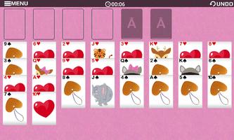 Freecell Valentine Game screenshot 3