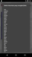 Indonesian Permainan Kata capture d'écran 3