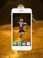 Motocross Wallpaper plakat