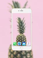 Pineapple Wallpaper Plakat