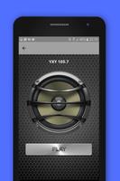 YXY 105.7 Radio el Salvador Gratis Online الملصق