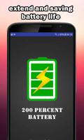 200 percent battery Affiche