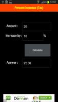 Percent Calculator Plus capture d'écran 2