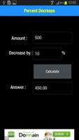 Percent Calculator Plus capture d'écran 3