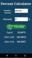 Percent Calculator Ekran Görüntüsü 2