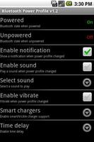 Bluetooth Power Profile capture d'écran 1